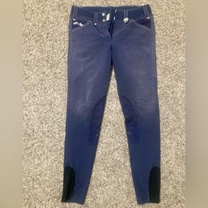 26R equine couture knee patch breeches